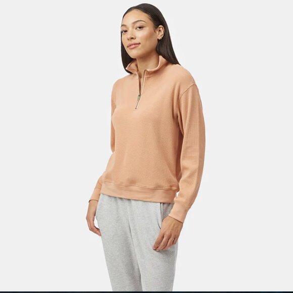 Tentree TreeWaffle Half Zip - Picture 2 of 10
